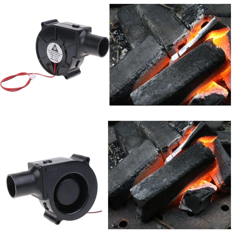 Stove Fan Outdoor BBQ Fan Air Blower for Green Egg Grills Stove