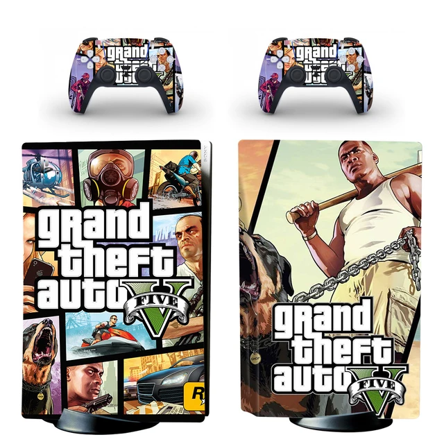 Grand Theft Auto V GTA 5 PS5 Standard Disc Edition Skin Sticker Decal for  PlayStation 5 Console & Controllers PS5 Skin Sticker - AliExpress