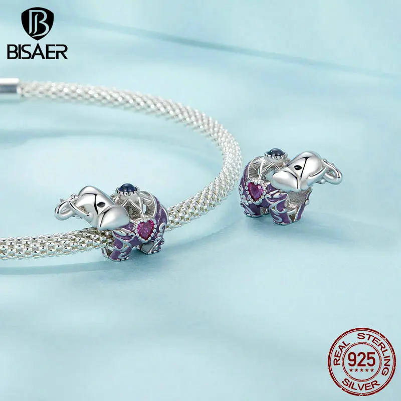 Ciondolo Pandora Bracciale Farfalla In Argento Sterling 925 BAMOER - Con Ciondolo Perline, Charm Handmade, Regalo Per Lei | Nuovo Senza Etichette Ciondolo Farfalla Handmade - Foto 5