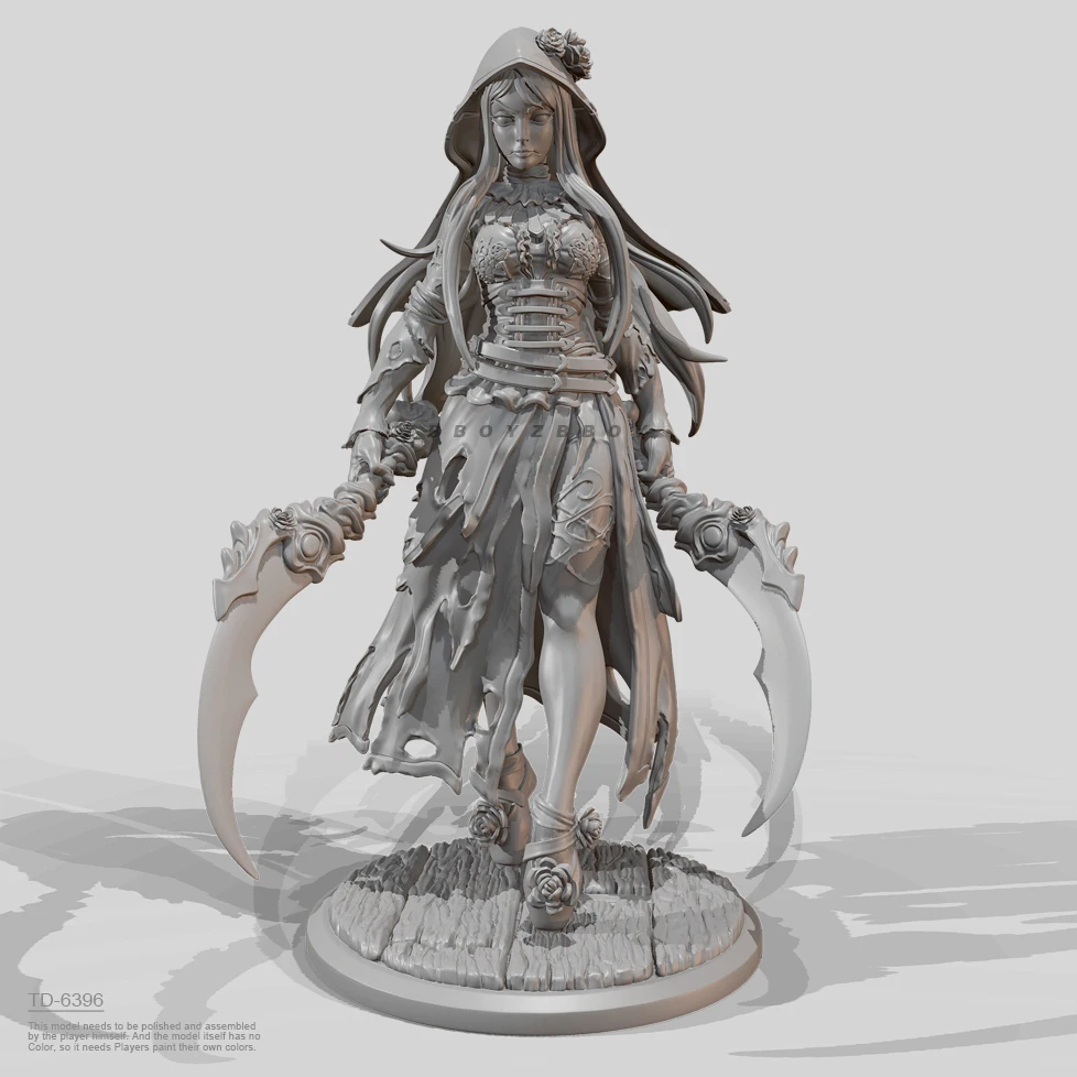 

50mm 75mm Unpainted Resin Model DIY Toy Garage kit Model Kits Figure Colorless And Unassembled TD-6396