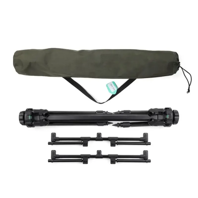 Stock 3 Rod Holder Fishing Aluminum Alloy Folding Carp Fishing Portable Rod Holder