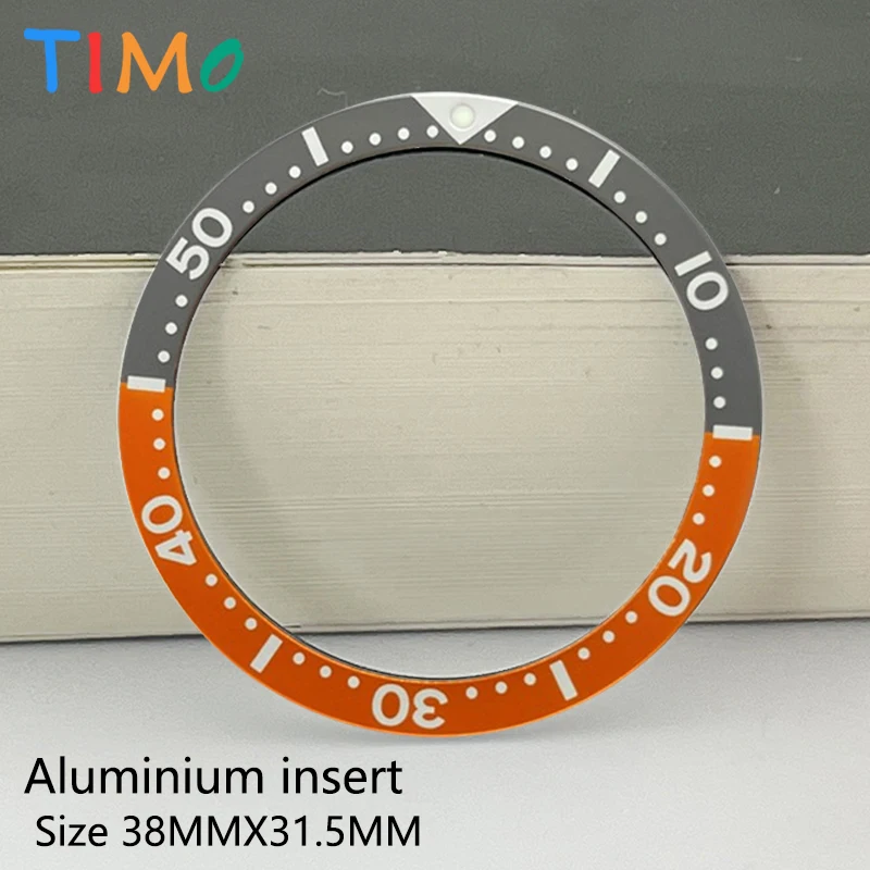 Premium 38x31.5mm Aluminum Bezel Insert