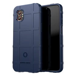 Rugged Silicone TPU Bumper Armor Shockproof Phone Case - Galaxy XCover7 Pro (Blue)