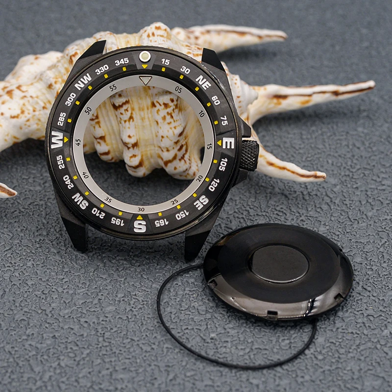 Custodia Nh35 Inserto Lunetta Samurai Seiko Adatto A Nh35 Nh36 Movimento Automatico Giapponese 200M Impermeabile King Samurai Series Srpe33K1