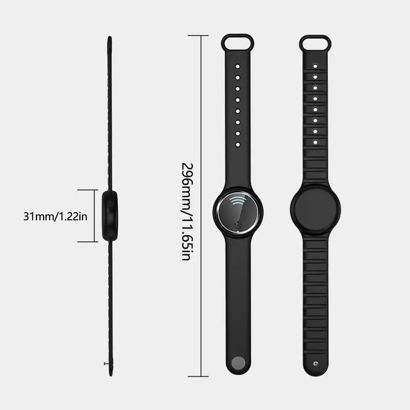 Outdoor Wristband For Kids Electronic Watch With Clock Wristband Portable Long-lasting Anti Bite Wristband Bracelets For Travel