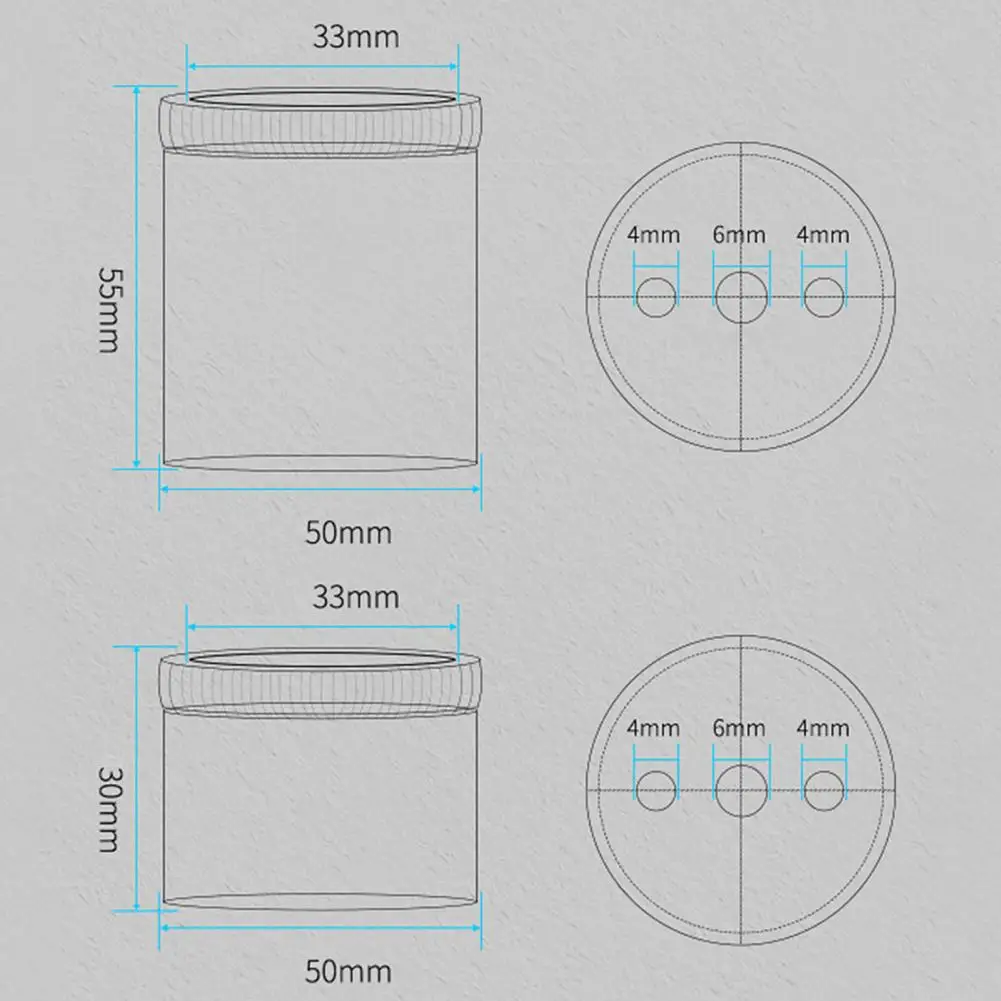 4Pcs/Set Cabinet Feet Wear Resistant Strong Bearing Capacity ABS Round Height Adjustable Furniture Leg Home Supplies