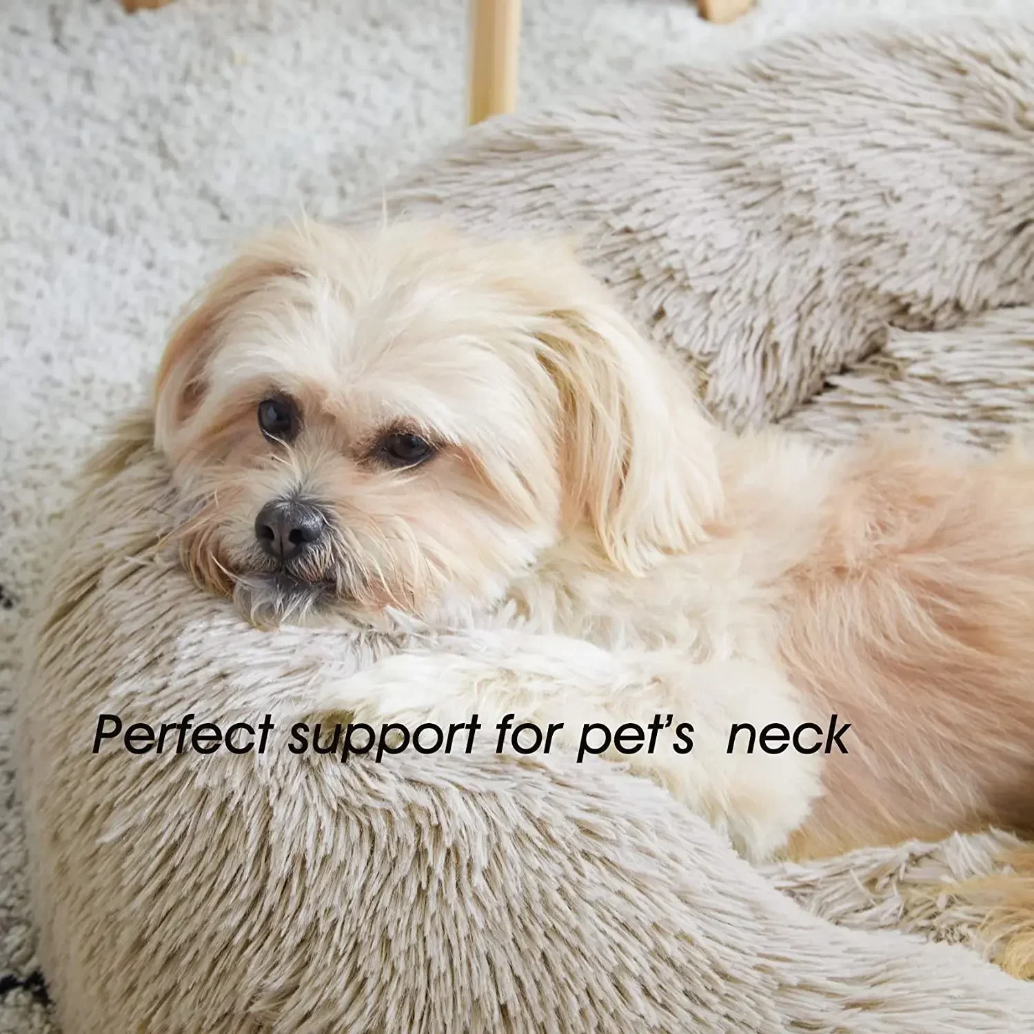 Super Cat Bed Warm Sleeping Cat Nest Soft Long Plush Best Pet Dog Bed for Dogs Basket Cushion Cat Bed Cat Mat Animals Sleeping 2