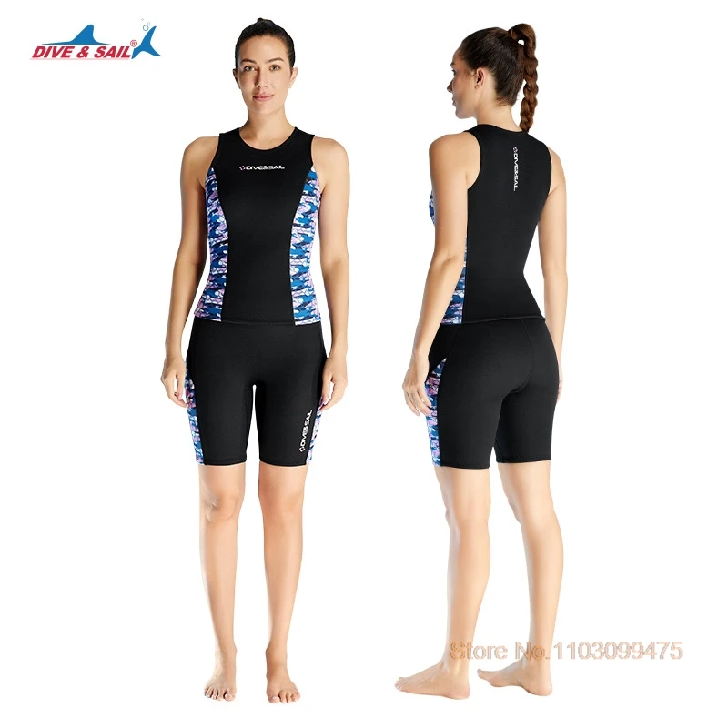 

2mm Men Women Wetsuit Surf Summer Suits High Elasticity Diving Suit Swimsuit Rash Guards Roupa De Mergulho Kayaking Wet Suit