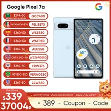 2023 New Google Pixel 7A Mobile Phone 8GB RAM 128GB ROM 6.1" NFC Octa Core Android 13 IP67 dust/water resistant Pixel 7a Phone