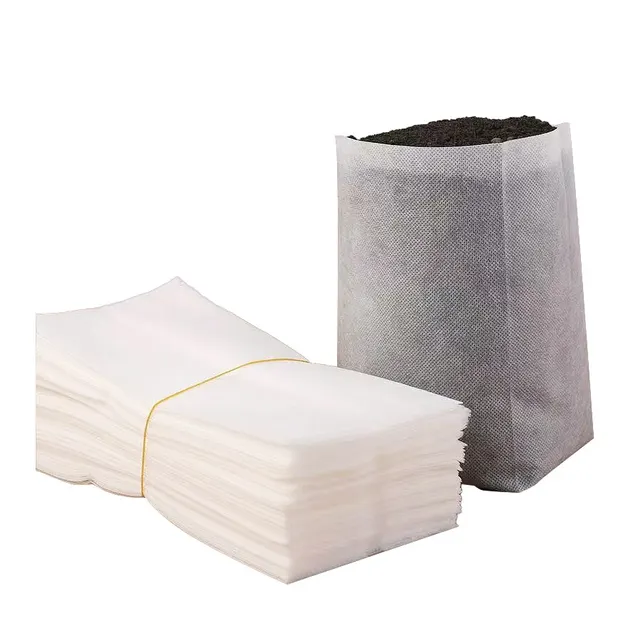 100Db Nem Szőtt Biológiailag Lebontható Növények Óvodás Táskák Vetőzsákok Otthoni Kerti Üvegházak Készletek