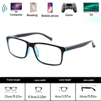 Lunettes de Lecture Classiques Bloquant la Lumière Bleue, Charnière à Ressort avec Motif Imprimé, 3 Pièces 5