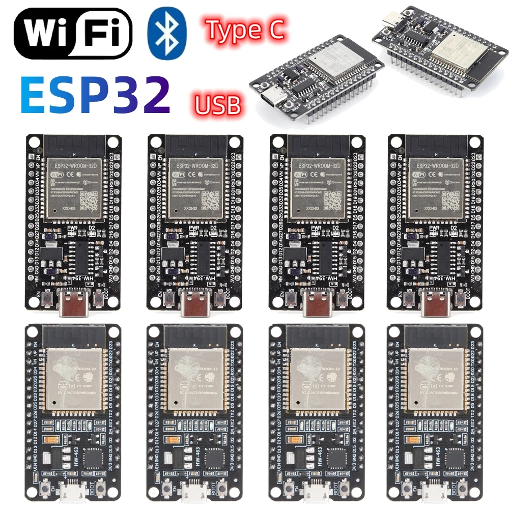 บอร์ดพัฒนา ESP32 สำหรับ IoT สมาร์ทโฮม