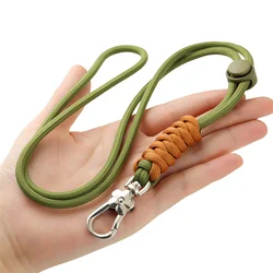 Elegant Neck Lanyard for ID Badges and Keys - Stylish Accessory for Women (Green)