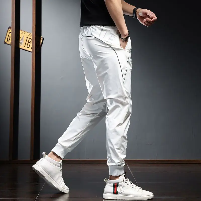 Buy Ketch Bright White Jogger Trouser for Men Online at Rs.589 - Ketch