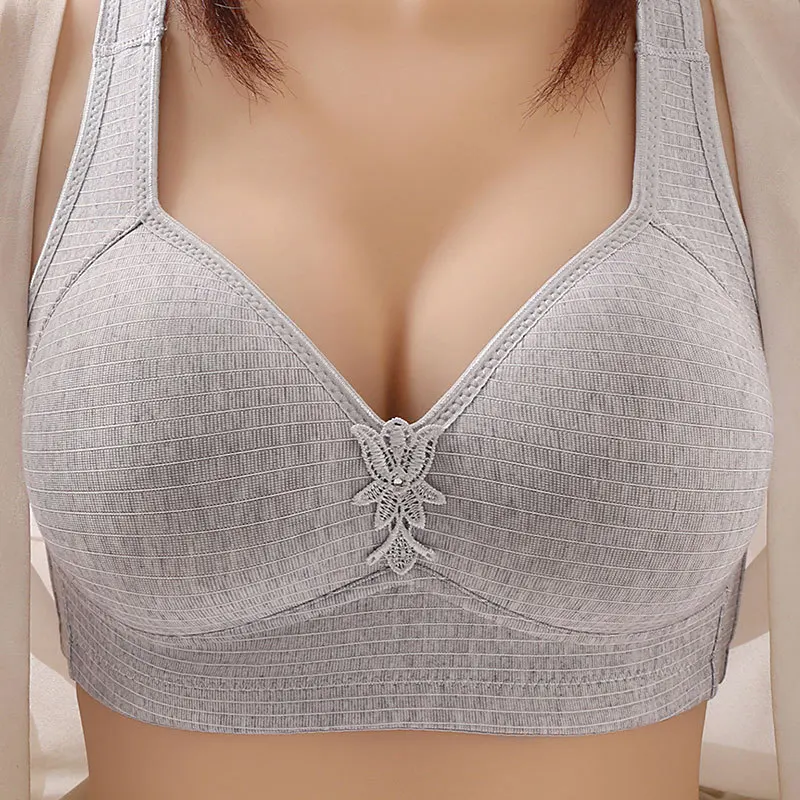 

Thin Cup 36-42 B/C Bralette Tops Woman Large Bra Underwear Comfortable Seamless Bra Large Size Wireless Bra Female Intimates