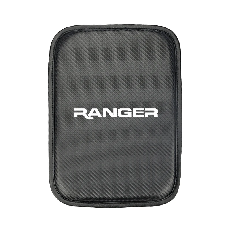 Car Armrest Pad Covers Ford Ranger T6 Car Styling Accessories Storage Protection Cushion car armrest pad covers