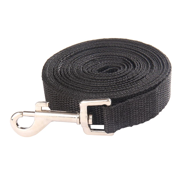 Long Nylon Pet Dog Leash For Small Big Dogs Cats Outdoor Hiking Puppy Lead Rope Strong Labrodor Traction Belt 1.5m 3m 10m 30m 4