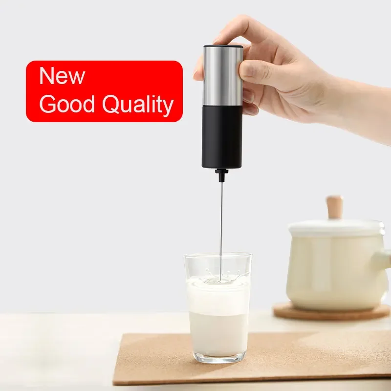 

Mini Electric Milk Foamer Blender Wireless Coffee Whisk Mixer Handheld Egg Beater Cappuccino Frother Mixer Kitchen Whisk Tools