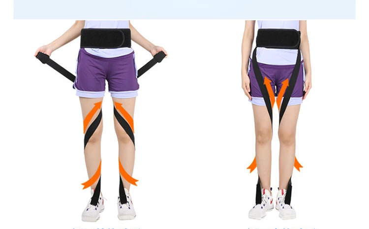 X/O Leg Correction Band Belt Bowed Knee Varion Ectropion Orthosis Band Adult Children High Elasticity Valgum Straightening Strap