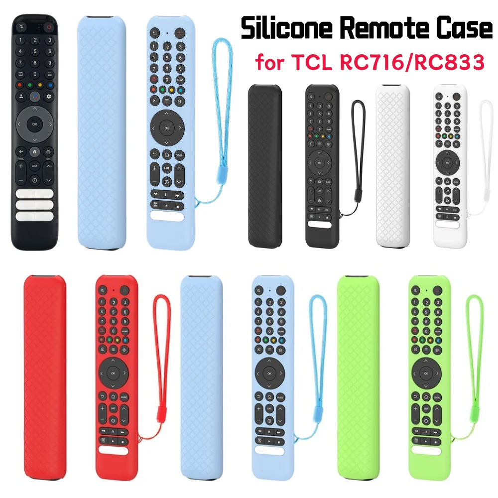 Silicone Shockproof Anti-Slip Remote Protective Case Sleeve