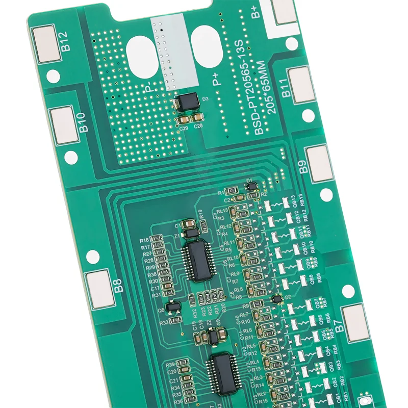 Bisida 13S 48V 30A BMS 18650 lithium battery pack protection board rechargeable for Electric bicycles e-scooter e-bike