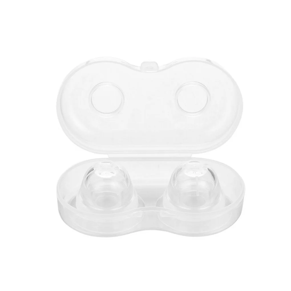 2pcs Silicone Nipple Sucking Corrector Pregnant Women Flat Retraction Puller Breast Shaper 4
