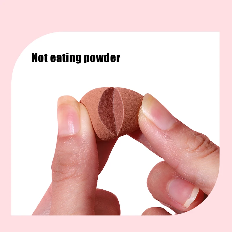 40 Stück Mini Make-up Puff Dreieckig – Weiche Schwämme Für Puder, Foundation, Concealer