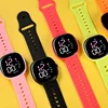 New LED Student Electronic Watch Children Wrist Watch Sports Waterproof Children's Digital Watch kids 5