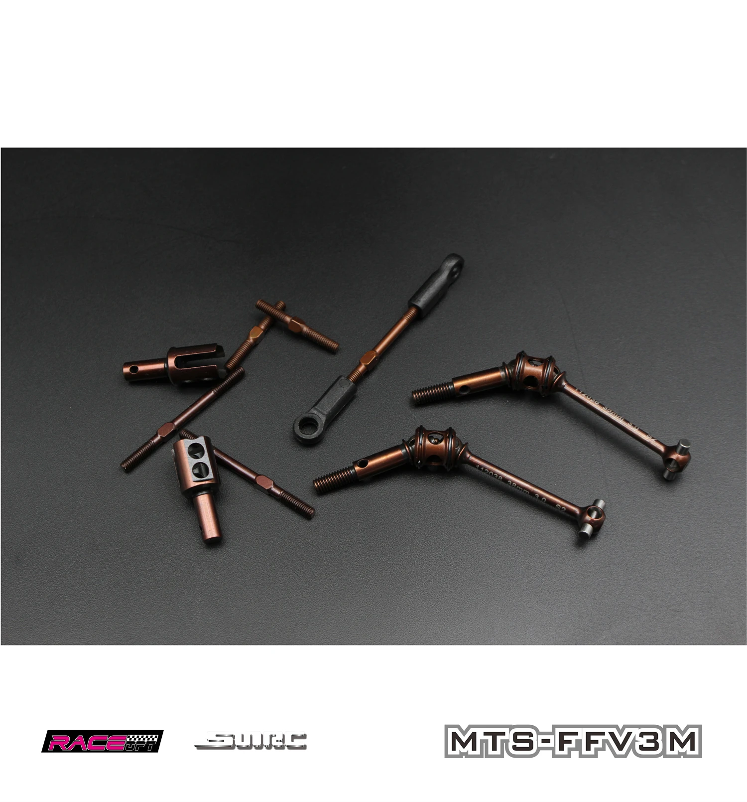 SNRC MTS FFV3M 2023 FF-V3M 1:10 ELECTRONIC FRONT WHEEL PRO CAR KIT 6
