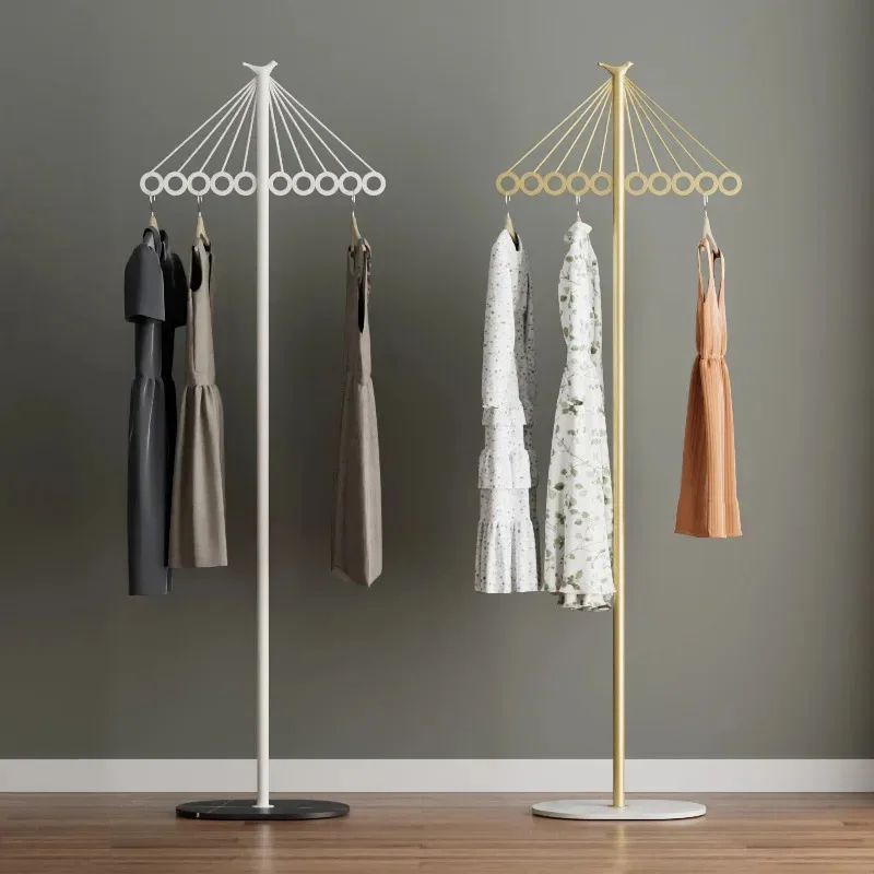 

Armored For Clothes Drawer Hanger Floor Standing Coat Rack Rail Shelf Multifunction Home Furniture Racks Room Shees