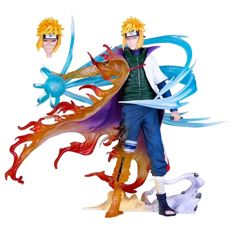 thumbnail image 1 of Figuras de Naruto de 29 cm, Namikaze Minato, cuatro generaciones, Rasengan, figura de acción de PVC, estatua GK, muñeca, regalos coleccionables, juguetes para niños, 1 of 5