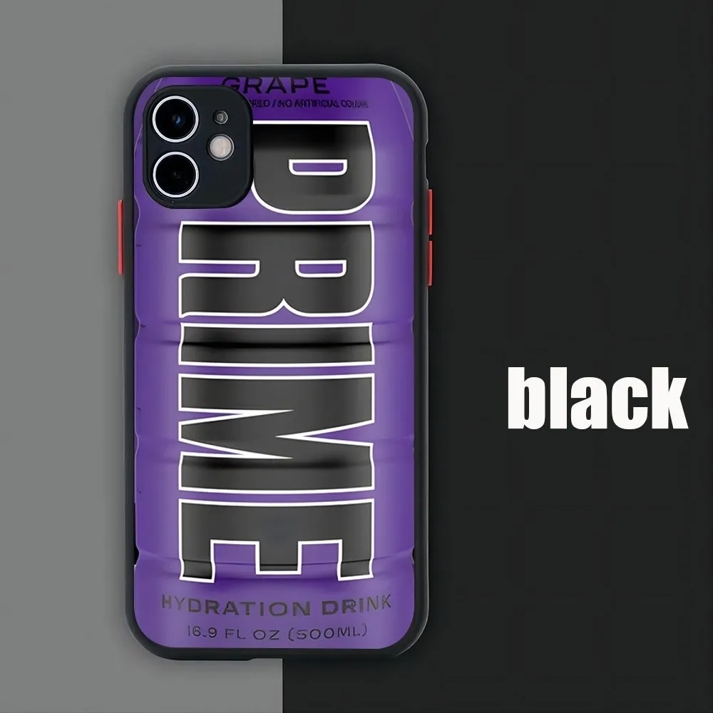 Prime D-Drink Custodia Per Telefono Metodo Creativo Per Iphone 15 14 12 13 11 Pro Max Xr Xs Mini X 7 8 Plus Cover Opaca