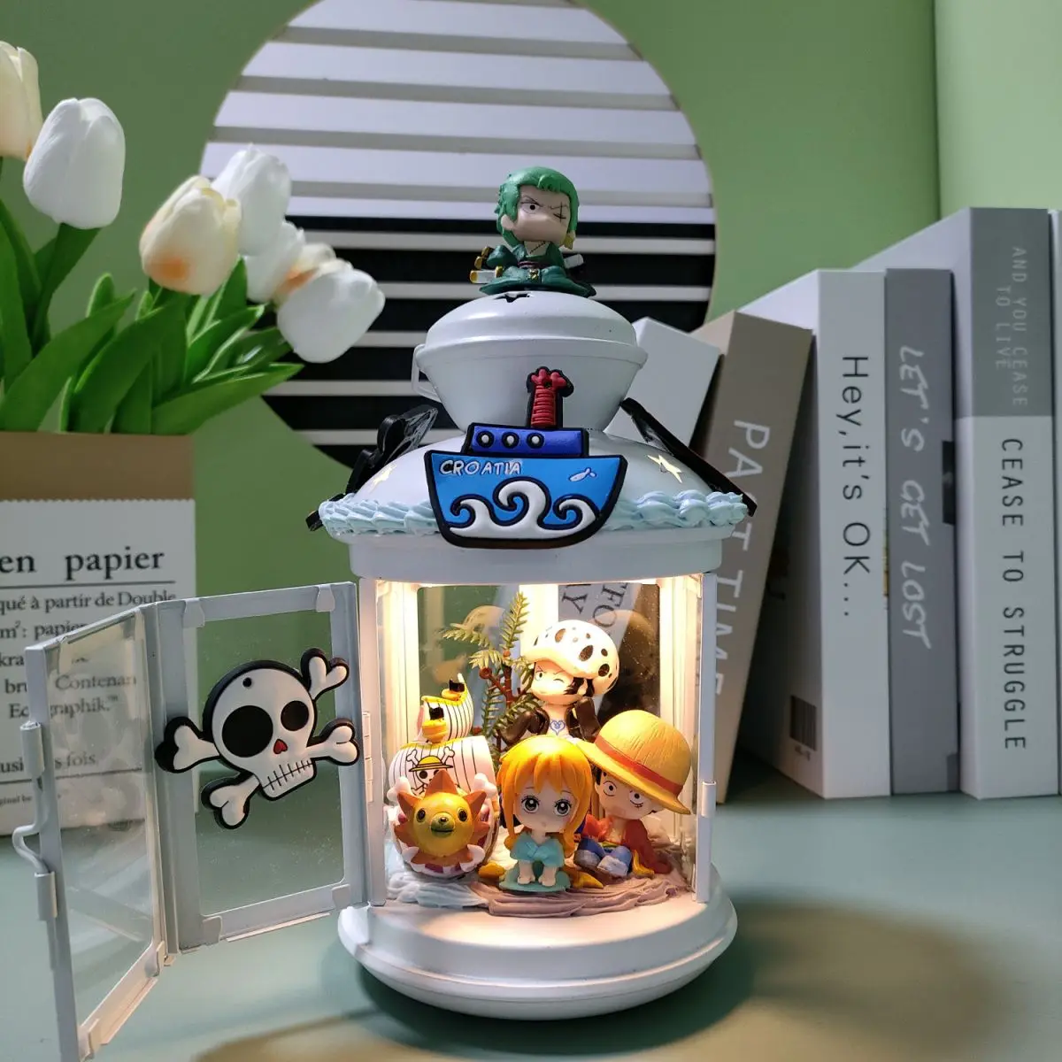Luffy One Piece DIY Desk Lamp – Anime Night Light