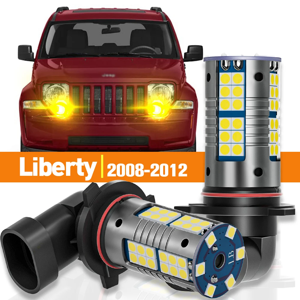 

2pcs LED Fog Light For Jeep Liberty KK 2008 2009 2010 2011 2012 Accessories Canbus Lamp