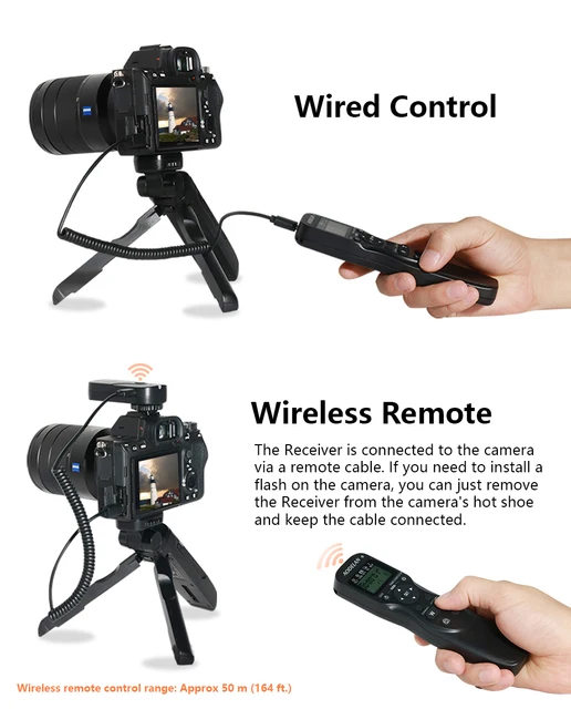 Remote Shutter Release A6500 Remote Control Camera Wireless