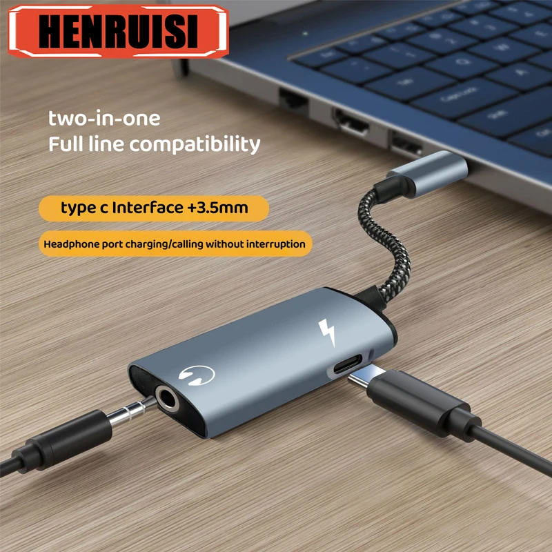 USB C na 3 5 MM zdvihák aux adaptér type-c 3 5 zdvihák audio kabel telefon příslušenství cabo adaptador USB typ C USB C adaptér sluchátka