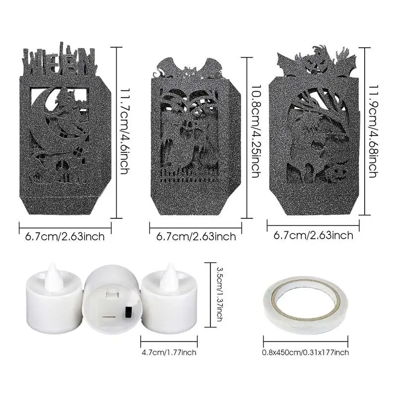 Halloween Pumpkin Ghost Witch Lantern Box Metal Cutting Dies Stencil Per Scrapbooking Fai Da Te Goffratura Decorativa Carte Di Carta Fai Da Te