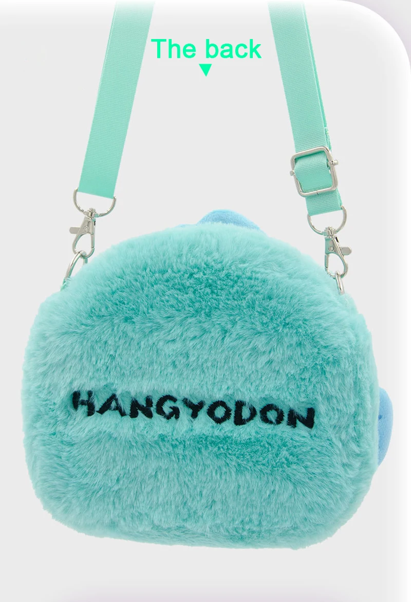 Sanrio Hangyodon Umhängetasche Rucksack Cartoon Kawaii Puppe Tasche Anime Lagerung Tasche Spielzeug Nette Schulter Tasche Für Mädchen Geburtstag Geschenke – Detail 9