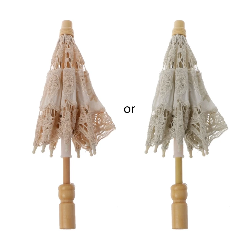 

Baby Photography Props White Lace Umbrella Fotografia Accessories Photo Prop