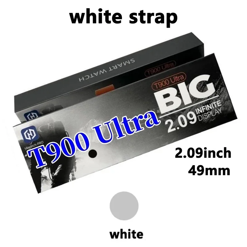 도매 T900 울트라 스마트워치 2.09인치 HD 디스플레이 49mm BT 통화 심박수 모니터 무선 충전 스마트워치 (안드로이드, iOS용) 신제품