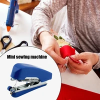 1/2pcs Portable Mini Manual Sewing Machine Simple Operation Sewing Tools Sewing Cloth Fabric Handy Needlework Tool 2