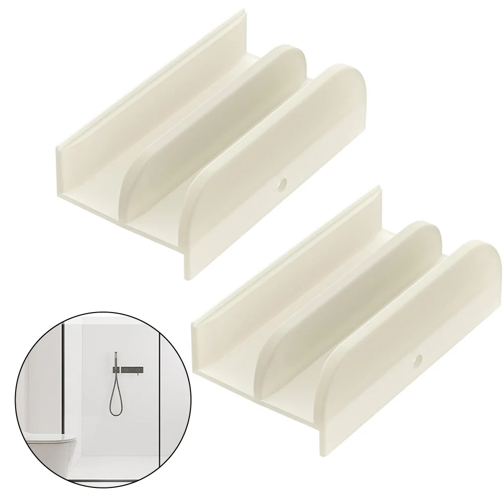 Sliding Shower Door Bottom Guide Rail Moving Door Track Push Pull Sliding Gate Double Chute Guide Shower Wheel Track