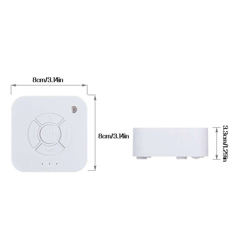 White Noise Machine Portable Bedroom Sleep Rest Napping Soothing Sound Spa Machine Music Player