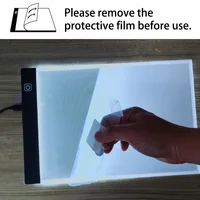 Portable A4 LED copy board scheduling box,ultra-thin adjustable USB Artcraft tracking light pad for tattoo drawing,sketching - Image 5