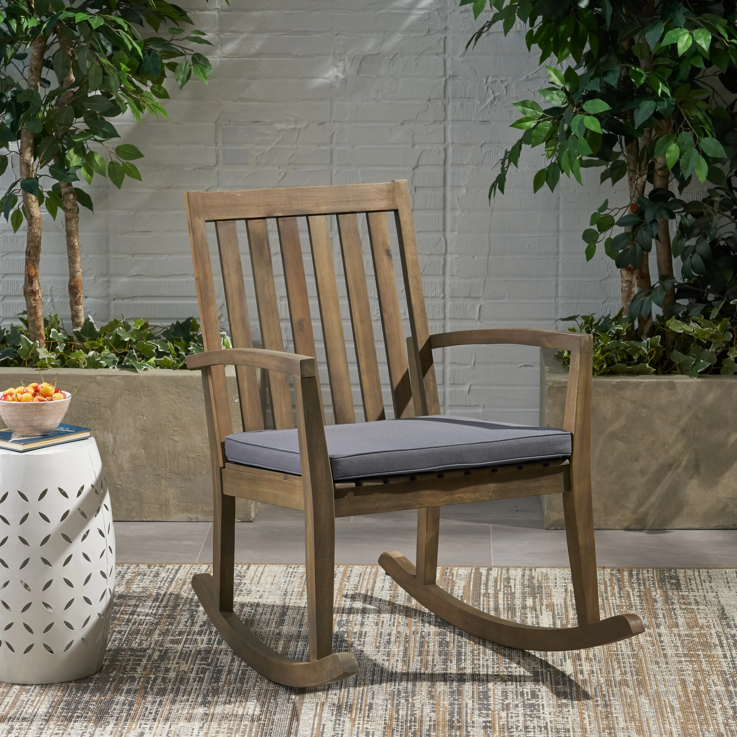 MONTROSE ROCKING CHAIR GRAY 5
