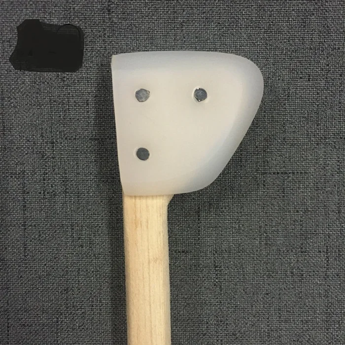Pottery Tools Wooden Long Handle Blank Elongated Pot Auxiliary Ceramic Bottle DIY Hand Elongated Smooth Modeling Tool pottery tools,pottery sculpting tools