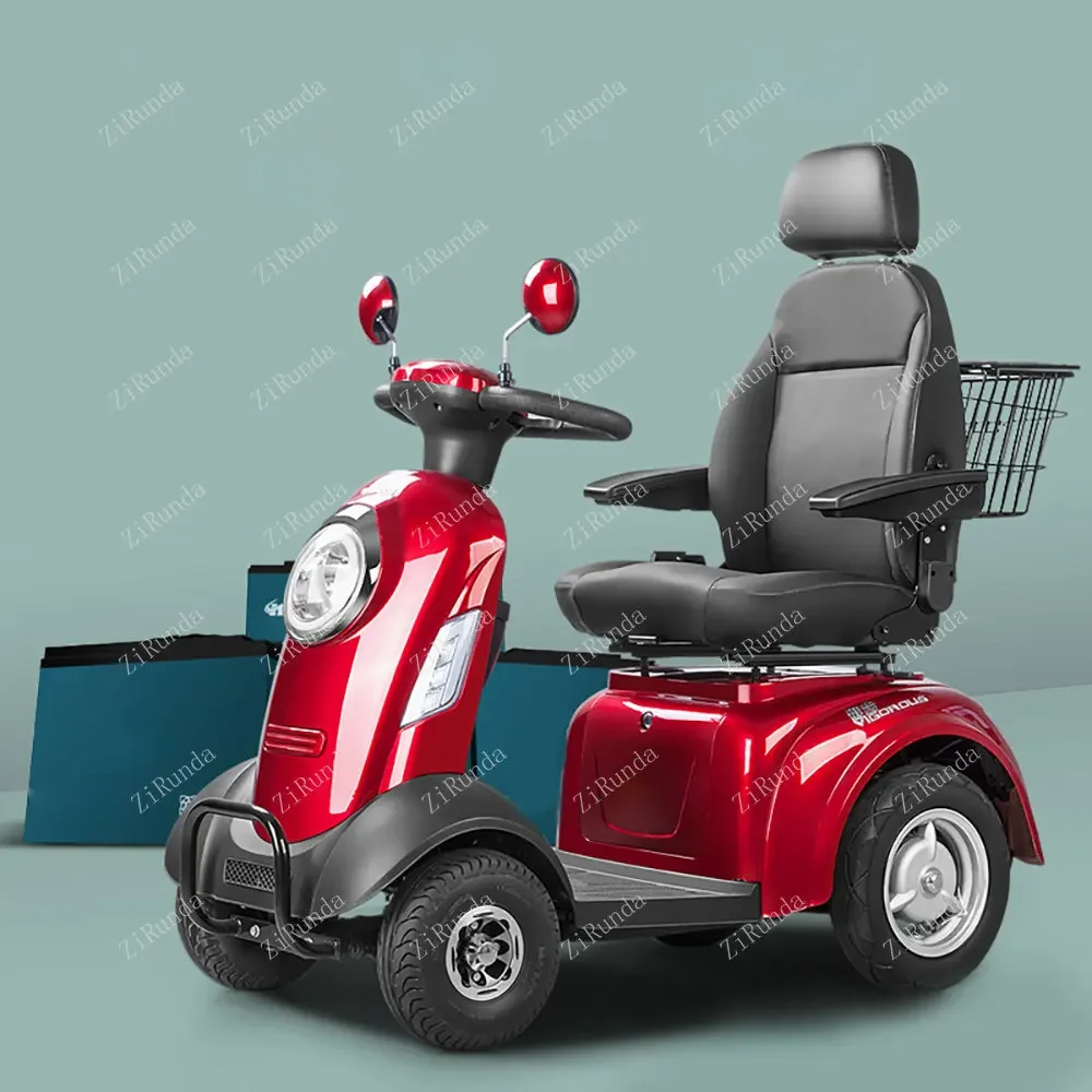 Y 500W Four Wheel Electric Car Lithium Battery48V / 20AH Electric Motorcycle for Adults / Disabled