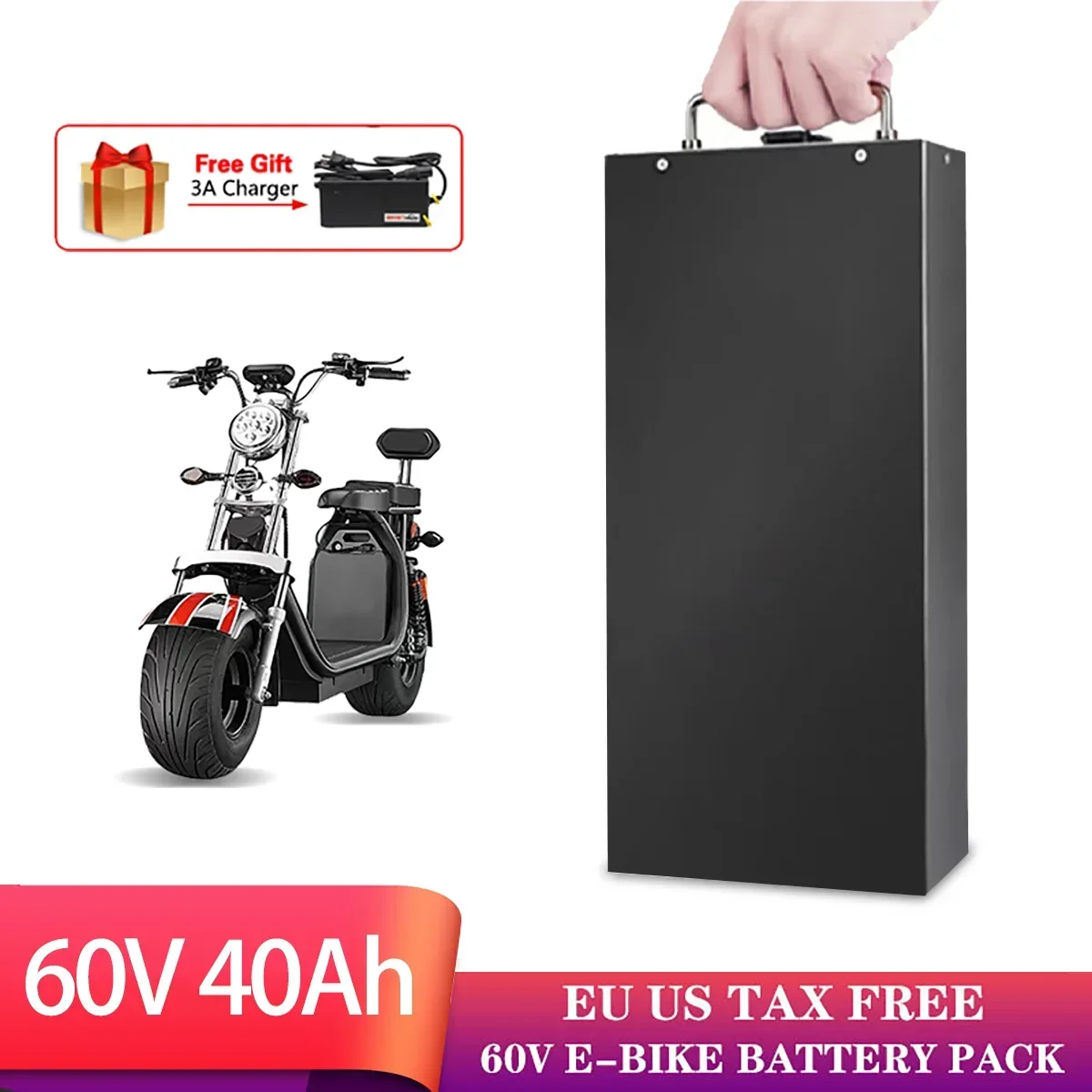 Acculader GTS E-Bravo - E-Scooter and More