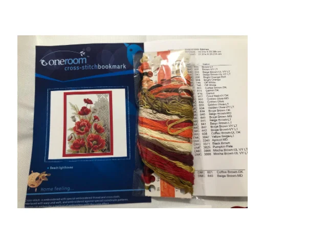 14CT cotton aida / 14ct Plastic refrigerator magnet Counted Cross Stitch Kit Cross stitch cross stitch Stamp cross stitch kit cross stitch tools