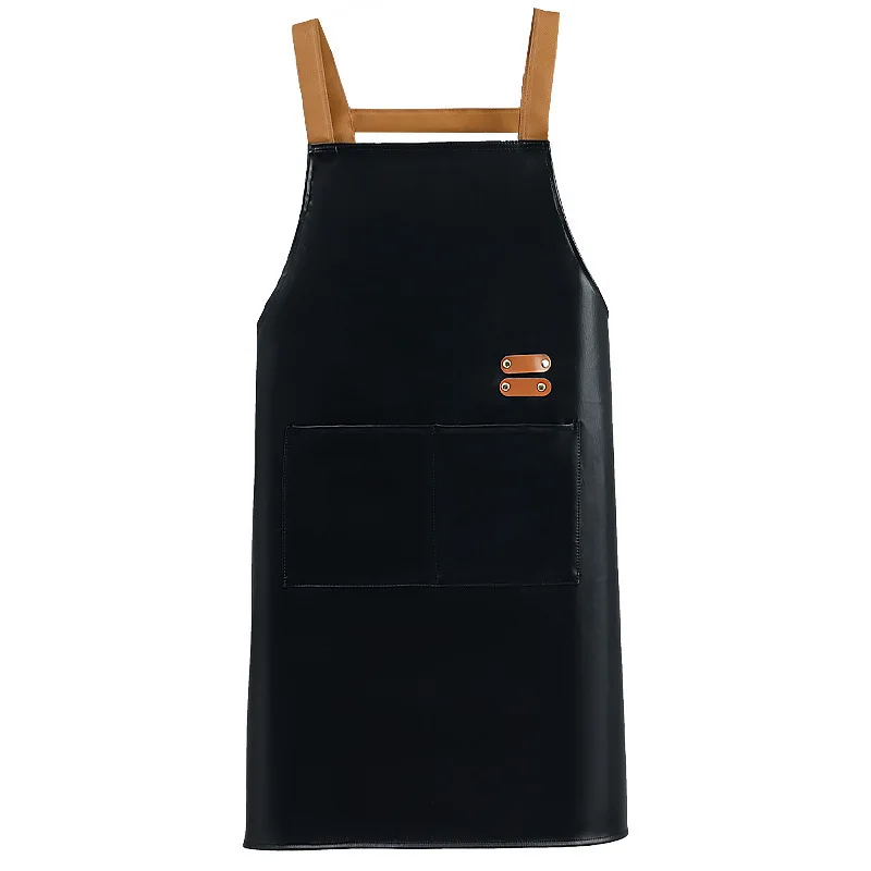 Kitchen Waterproof Apron Name Printed For Men Women Cake Baked With Pockets